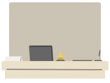 イラスト：ホテルのフロント