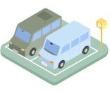 イラスト：駐車場